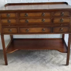 Unknown Early 20th Cent Mahogany Cuttlery Server