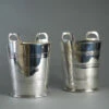 Early 20th Century Pair Of Silver Plated Wine Coolers Or Ice Buckets