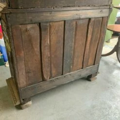 Early Continental Carved Oak And Fruitwood Dresser/Double Cupboard -Storage Furniture Sales 2024 early continental carved oak and fruitwood dresser double cupboard sku11693218 0 8