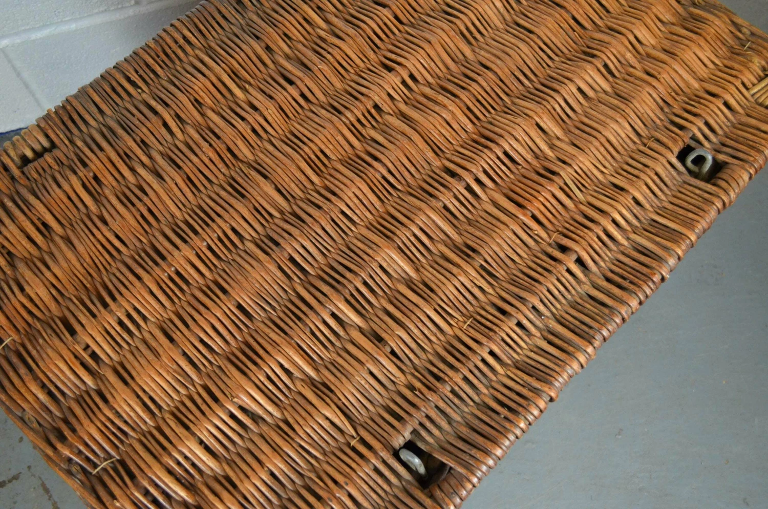 Unknown Early Log/Laundry Basket, Early 20th Century 9 Unknown Early Log/Laundry Basket, Early 20th Century - Image 9