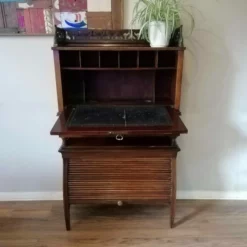 Unknown Edwardian C1910 Walnut English Bureau Writing Cabinet -Storage Furniture Sales 2024 edwardian c1910 walnut english bureau writing cabinet sku30420594 0 1 scaled