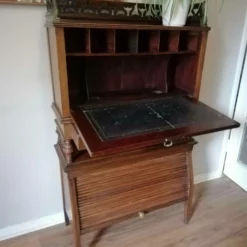 Unknown Edwardian C1910 Walnut English Bureau Writing Cabinet -Storage Furniture Sales 2024 edwardian c1910 walnut english bureau writing cabinet sku30420594 0 6 scaled
