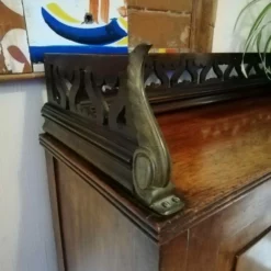 Unknown Edwardian C1910 Walnut English Bureau Writing Cabinet -Storage Furniture Sales 2024 edwardian c1910 walnut english bureau writing cabinet sku30420594 0 8 scaled