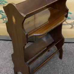 Edwardian Mahogany And Shell Inlaid Book And Paper Shelves -Storage Furniture Sales 2024 edwardian mahogany and shell inlaid book and paper shelves 0 4