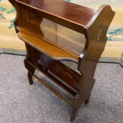 Edwardian Mahogany And Shell Inlaid Book And Paper Shelves -Storage Furniture Sales 2024 edwardian mahogany and shell inlaid book and paper shelves 0 5