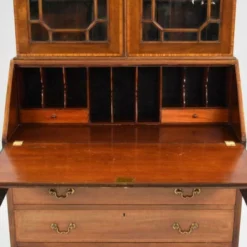 Edwardian Mahogany Bureau Bookcase -Storage Furniture Sales 2024 edwardian mahogany bureau bookcase sku35369362 0 6