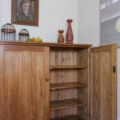 Antique Pine Cupboard Large Circa 1901 -Storage Furniture Sales 2024 edwardian pine school cupboard sku44569620 0 18