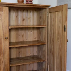 Antique Pine Cupboard Large Circa 1901 -Storage Furniture Sales 2024 edwardian pine school cupboard sku44569620 0 4