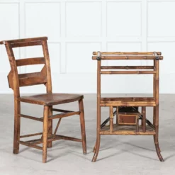 Unknown English 19thc Bamboo Side Table Magazine Rack -Storage Furniture Sales 2024 english 19thc bamboo side table magazine rack sku75725877 0 4