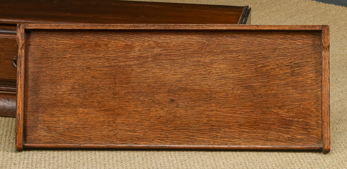 English George V Minty Globe Wernicke Style Oak Three Tier Glazed Sectional Bookcase (Circa 1920) 12 English George V Minty Globe Wernicke Style Oak Three Tier Glazed Sectional Bookcase (Circa 1920) - Image 12