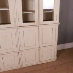 Unknown English Painted Housekeepers Cupboard -Storage Furniture Sales 2024 english painted housekeepers cupboard 1800s 0 3