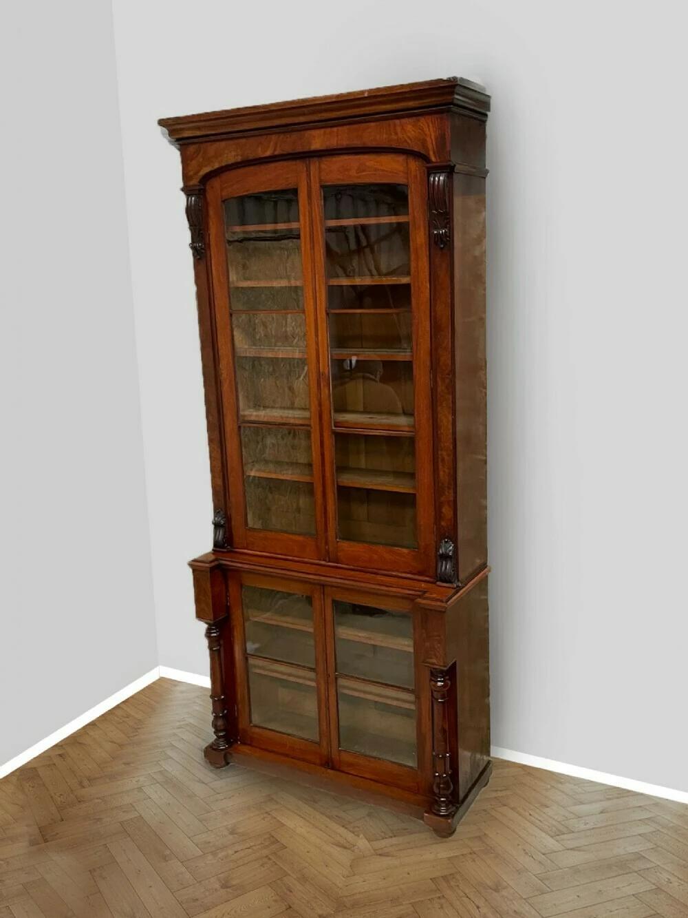 Unknown Fabulous Tall Gentleman’s Library Bookcase 4 Unknown Fabulous Tall Gentleman’s Library Bookcase - Image 4