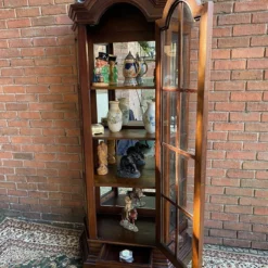 Fine Georgian Style Berger Master Tall Curved Display Cabinet In Solid Elm Wood 16 Fine Georgian Style Berger Master Tall Curved Display Cabinet In Solid Elm Wood -Storage Furniture Sales 2024 fine georgian style berger master tall curved display cabinet in solid elm wood sku93675746 0 4
