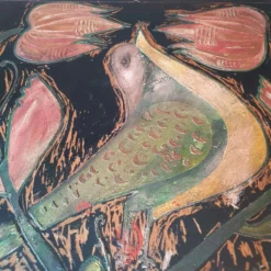 Folk Art Painted Cupboard /Desk With Inlaid Design 13 Folk Art Painted Cupboard /Desk With Inlaid Design -Storage Furniture Sales 2024 folk art painted cupboard desk with inlaid design sku80916097 0 2