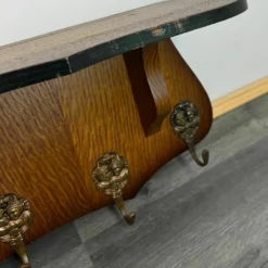 Unknown French Antique Solid French 6 Hook Ornate Carved Coat Plate Rack -Storage Furniture Sales 2024 french antique solid french 6 hook ornate carved coat plate rack sku20631488 0 10