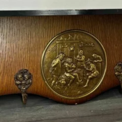 Unknown French Antique Solid French 6 Hook Ornate Carved Coat Plate Rack -Storage Furniture Sales 2024 french antique solid french 6 hook ornate carved coat plate rack sku20631488 0 7