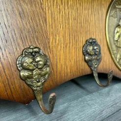 Unknown French Antique Solid French 6 Hook Ornate Carved Coat Plate Rack -Storage Furniture Sales 2024 french antique solid french 6 hook ornate carved coat plate rack sku20631488 0 9