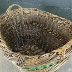 Unknown French Champagne Grape Harvesting Basket -Storage Furniture Sales 2024 french champagne grape harvesting basket sku31951566 0 3