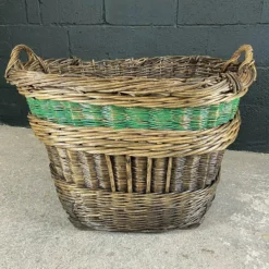 Unknown French Champagne Grape Harvesting Basket -Storage Furniture Sales 2024 french champagne grape harvesting basket sku31951566 0 4