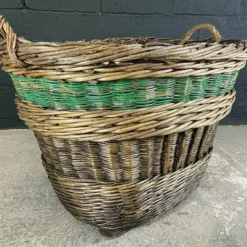 Unknown French Champagne Grape Harvesting Basket -Storage Furniture Sales 2024 french champagne grape harvesting basket sku31951566 0 6
