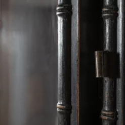 Unknown French Ebonised Faux Bamboo Beech Glazed Breakfront Bookcase / Vitrine -Storage Furniture Sales 2024 french ebonised faux bamboo beech glazed breakfront bookcase vitrine sku23579639 0 11