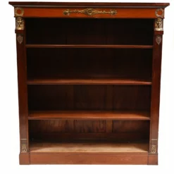 Unknown French Empire Bookcase Open Antique Mahogany 1890 -Storage Furniture Sales 2024 french empire bookcase open antique mahogany 1890 sku60767046 0 1