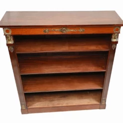 Unknown French Empire Bookcase Open Antique Mahogany 1890 -Storage Furniture Sales 2024 french empire bookcase open antique mahogany 1890 sku60767046 0 2