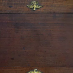 French Empire Brass And Wood Expandable Bookshelf Sliding Bookends Book Rack -Storage Furniture Sales 2024 french empire brass and wood expandable bookshelf sliding bookends book rack 0 4