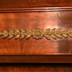 Unknown French Empire Breakfront Bookcase Flame Mahogany 1880 -Storage Furniture Sales 2024 french empire breakfront bookcase flame mahogany 1880 sku67976970 0 13