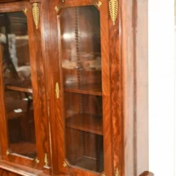 Unknown French Empire Breakfront Bookcase Flame Mahogany 1880 -Storage Furniture Sales 2024 french empire breakfront bookcase flame mahogany 1880 sku67976970 0 7