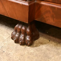 Unknown French Empire Breakfront Bookcase Flame Mahogany 1880 -Storage Furniture Sales 2024 french empire breakfront bookcase flame mahogany 1880 sku67976970 0 9