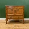 Unknown French Louis XV Style Carved Oak Side Drinks Cabinet!