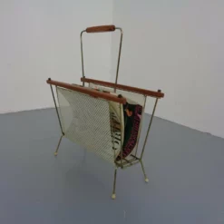 French Magazine Rack, 1960s, Vintage -Storage Furniture Sales 2024 french magazine rack 1960s vintage sku28502431 0 4
