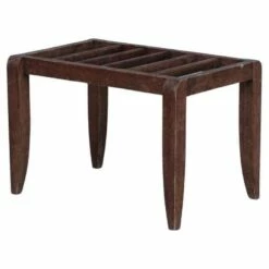 Unknown French Mid Century Wooden Luggage Racks, '10'