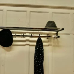 Unknown French Retro Long Chrome Hat And Coat Rack -Storage Furniture Sales 2024 french retro long chrome hat and coat rack sku21496017 0 6
