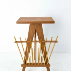 Unknown French Side Table And Magazine Rack Stand In The Pierre Jeanneret Style C. 1960 9 Unknown French Side Table And Magazine Rack Stand In The Pierre Jeanneret Style C. 1960 -Storage Furniture Sales 2024 french side table and magazine rack stand in the pierre jeanneret style c 1960 sku59422141 0 1 scaled