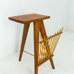Unknown French Side Table And Magazine Rack Stand In The Pierre Jeanneret Style C. 1960 11 Unknown French Side Table And Magazine Rack Stand In The Pierre Jeanneret Style C. 1960 -Storage Furniture Sales 2024 french side table and magazine rack stand in the pierre jeanneret style c 1960 sku59422141 0 3 scaled