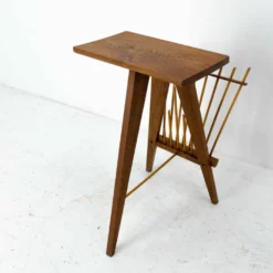 Unknown French Side Table And Magazine Rack Stand In The Pierre Jeanneret Style C. 1960 13 Unknown French Side Table And Magazine Rack Stand In The Pierre Jeanneret Style C. 1960 -Storage Furniture Sales 2024 french side table and magazine rack stand in the pierre jeanneret style c 1960 sku59422141 0 5 scaled