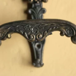 French Vintage Embossed Bronze Lady Wall Coat/ Holder Picture Frame Paris -Storage Furniture Sales 2024 french vintage embossed bronze lady wall coat holder picture frame paris 0 2