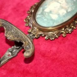 French Vintage Embossed Bronze Lady Wall Coat/ Holder Picture Frame Paris -Storage Furniture Sales 2024 french vintage embossed bronze lady wall coat holder picture frame paris 0 7