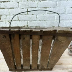 Unknown French Vintage Wooden Fruit Basket, Log Basket, Vintage Home, Vintage Decor -Storage Furniture Sales 2024 french vintage wooden fruit basket log basket vintage home vintage decor sku95180715 0 2
