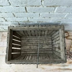 Unknown French Vintage Wooden Fruit Basket, Log Basket, Vintage Home, Vintage Decor -Storage Furniture Sales 2024 french vintage wooden fruit basket log basket vintage home vintage decor sku95180715 0 6