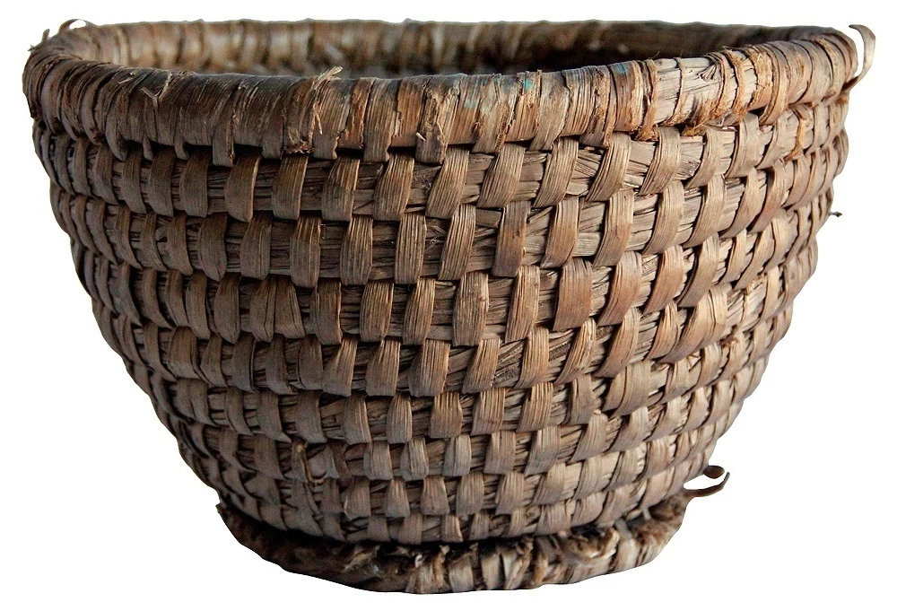 French Woven Round Basket 2 French Woven Round Basket - Image 2