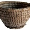 French Woven Round Basket