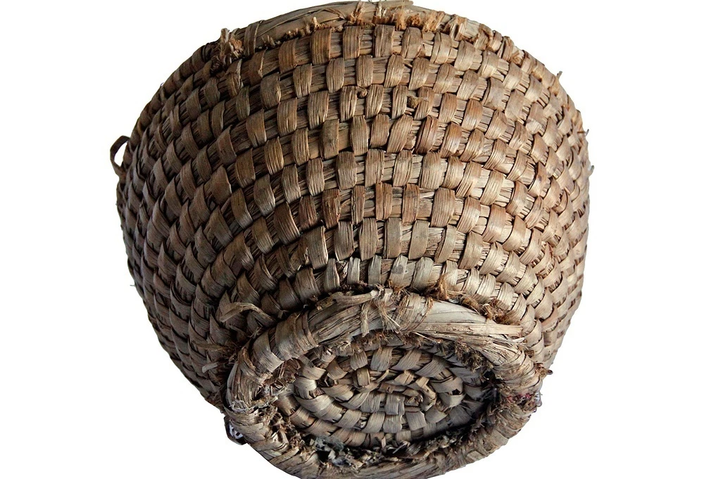 French Woven Round Basket 4 French Woven Round Basket - Image 4