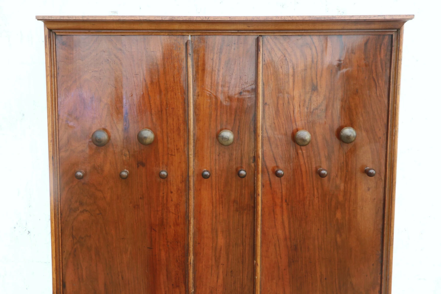 Functionalist Wooden Wall Hanger, 1930´S, Czechoslovakia 2 Functionalist Wooden Wall Hanger, 1930´S, Czechoslovakia - Image 2