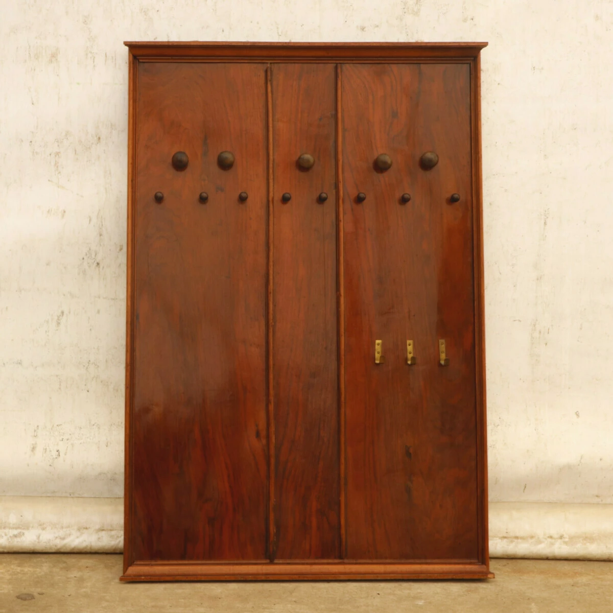 Functionalist Wooden Wall Hanger, 1930´S, Czechoslovakia 1 Functionalist Wooden Wall Hanger, 1930´S, Czechoslovakia