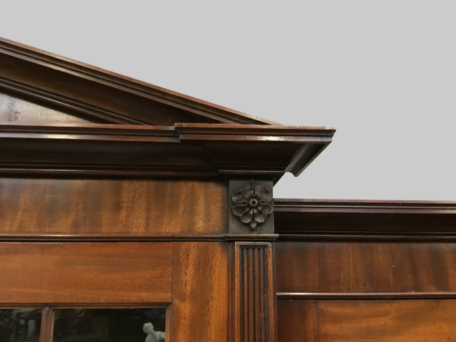 George III Mahogany Breakfront Bookcase 11 George III Mahogany Breakfront Bookcase - Image 11