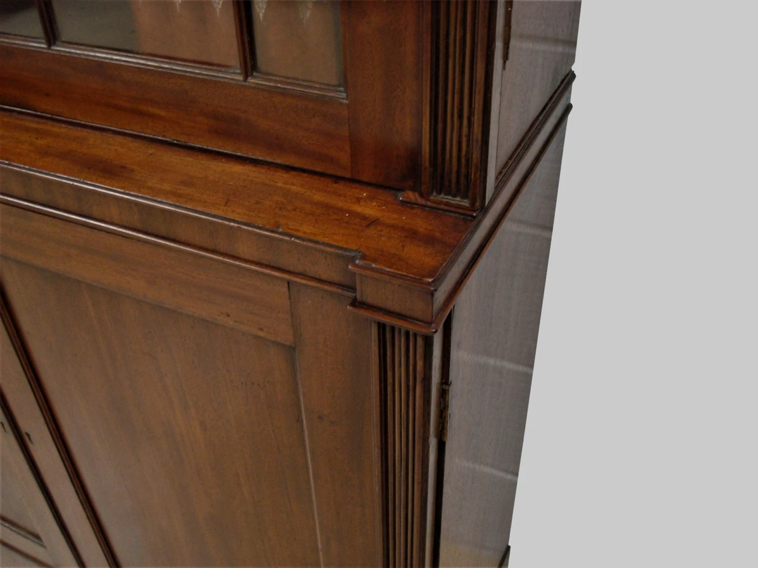 George III Mahogany Breakfront Bookcase 6 George III Mahogany Breakfront Bookcase - Image 6