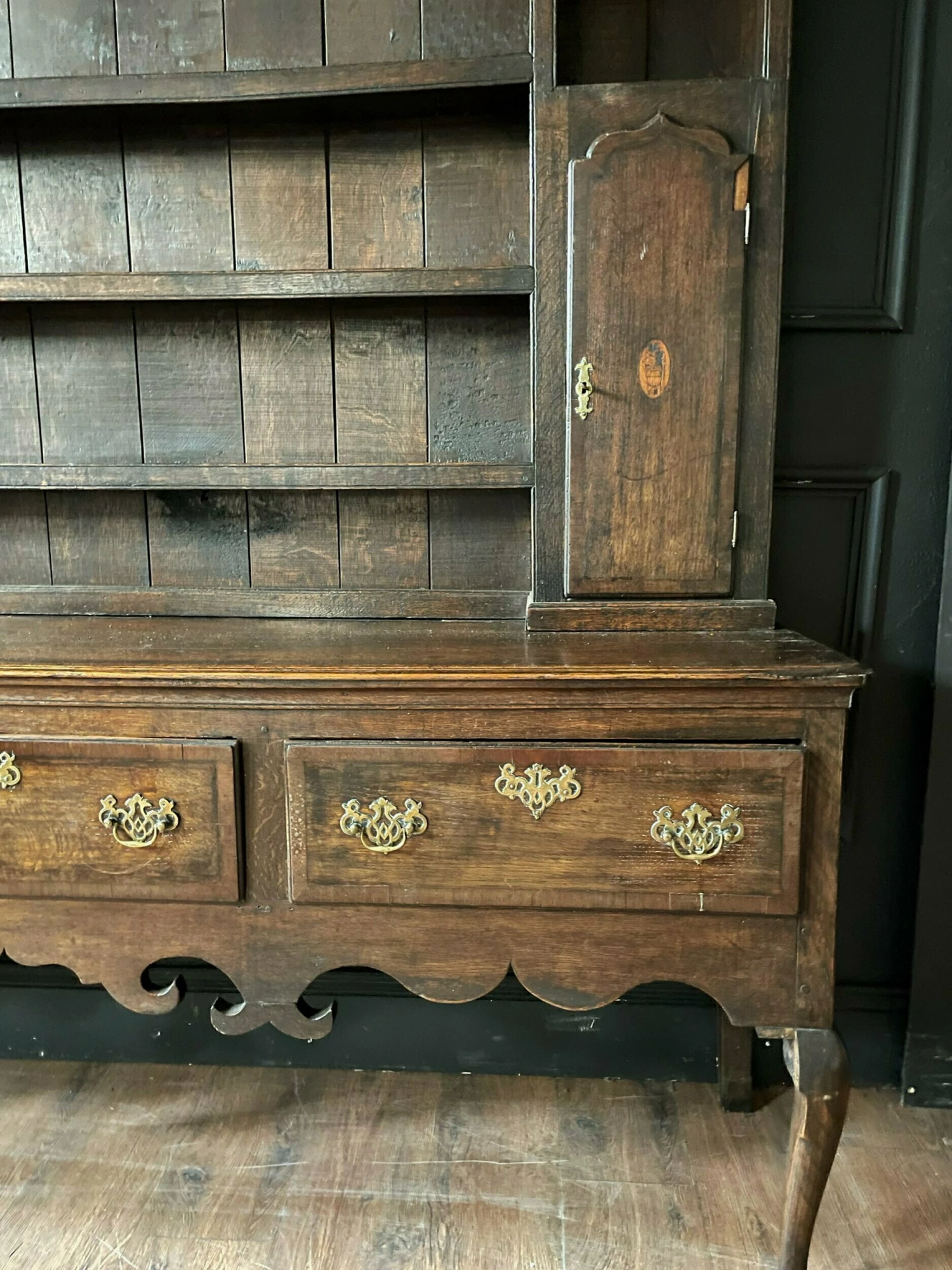 Unknown George III Welsh Oak Dresser, 18th Century And Earlier 3 Unknown George III Welsh Oak Dresser, 18th Century And Earlier - Image 3